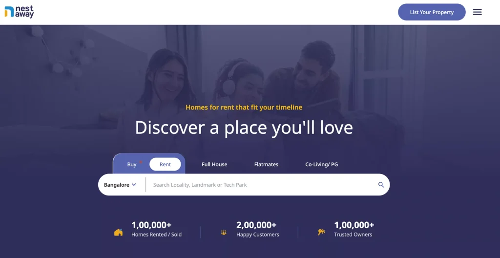NestAway is one of the best real estate startups NestAway is one of the top real estate tech startups