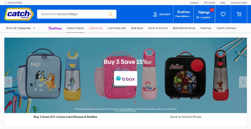 Catch online marketplace