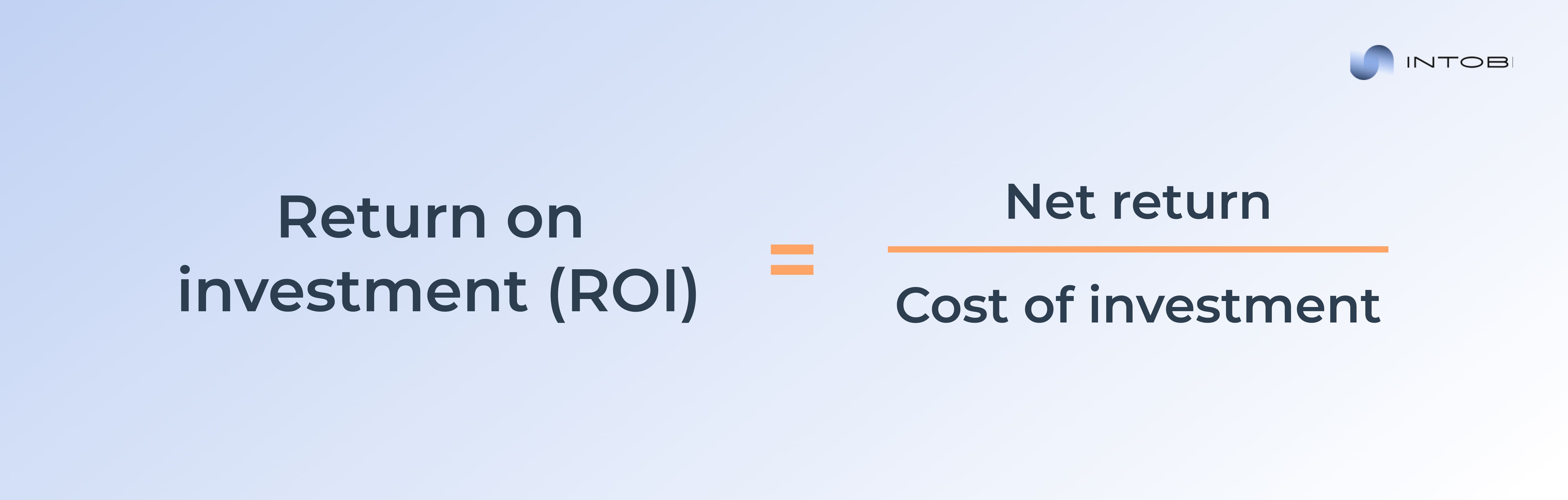 ROI formula