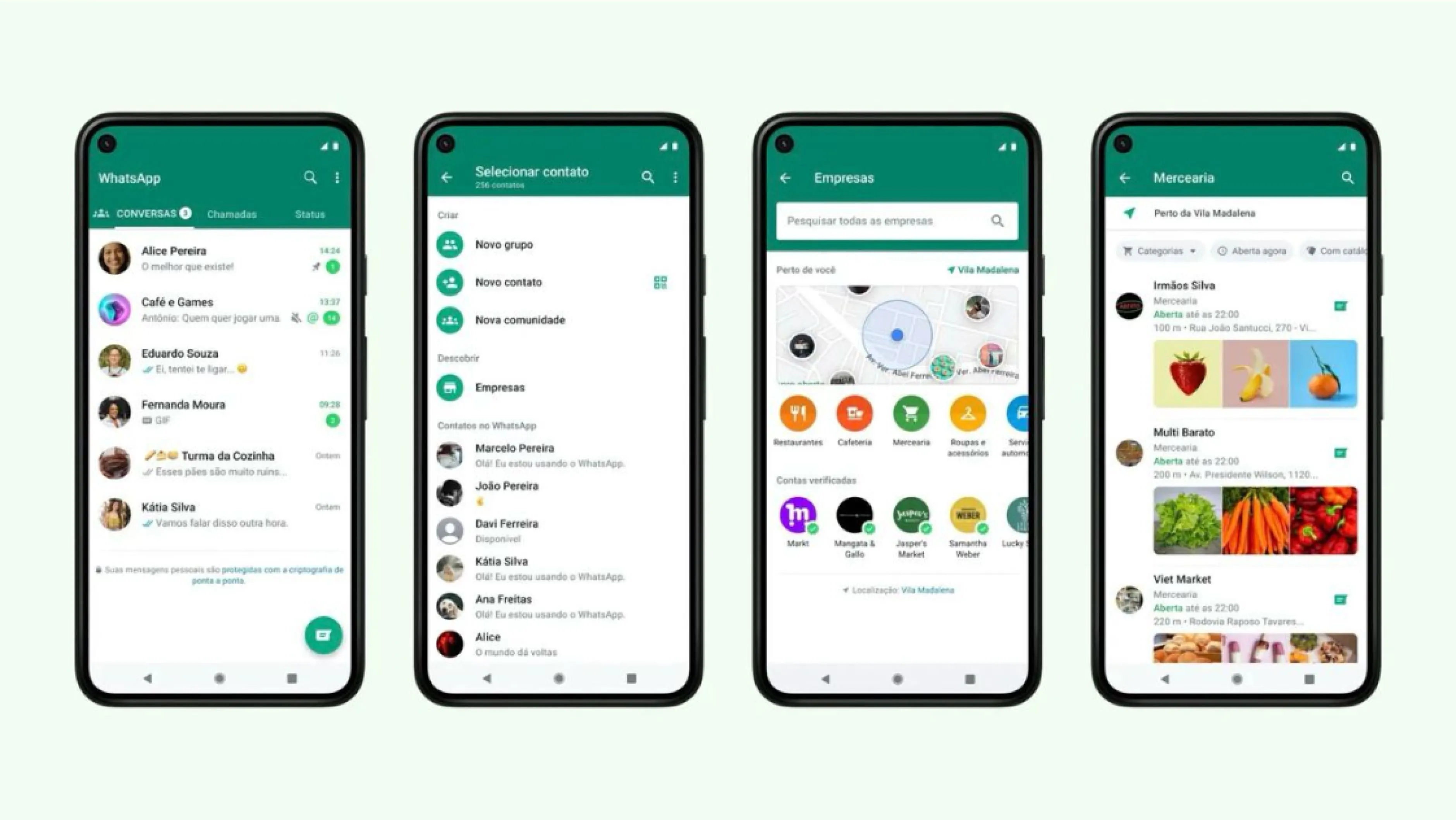 WhatsApp mobile app