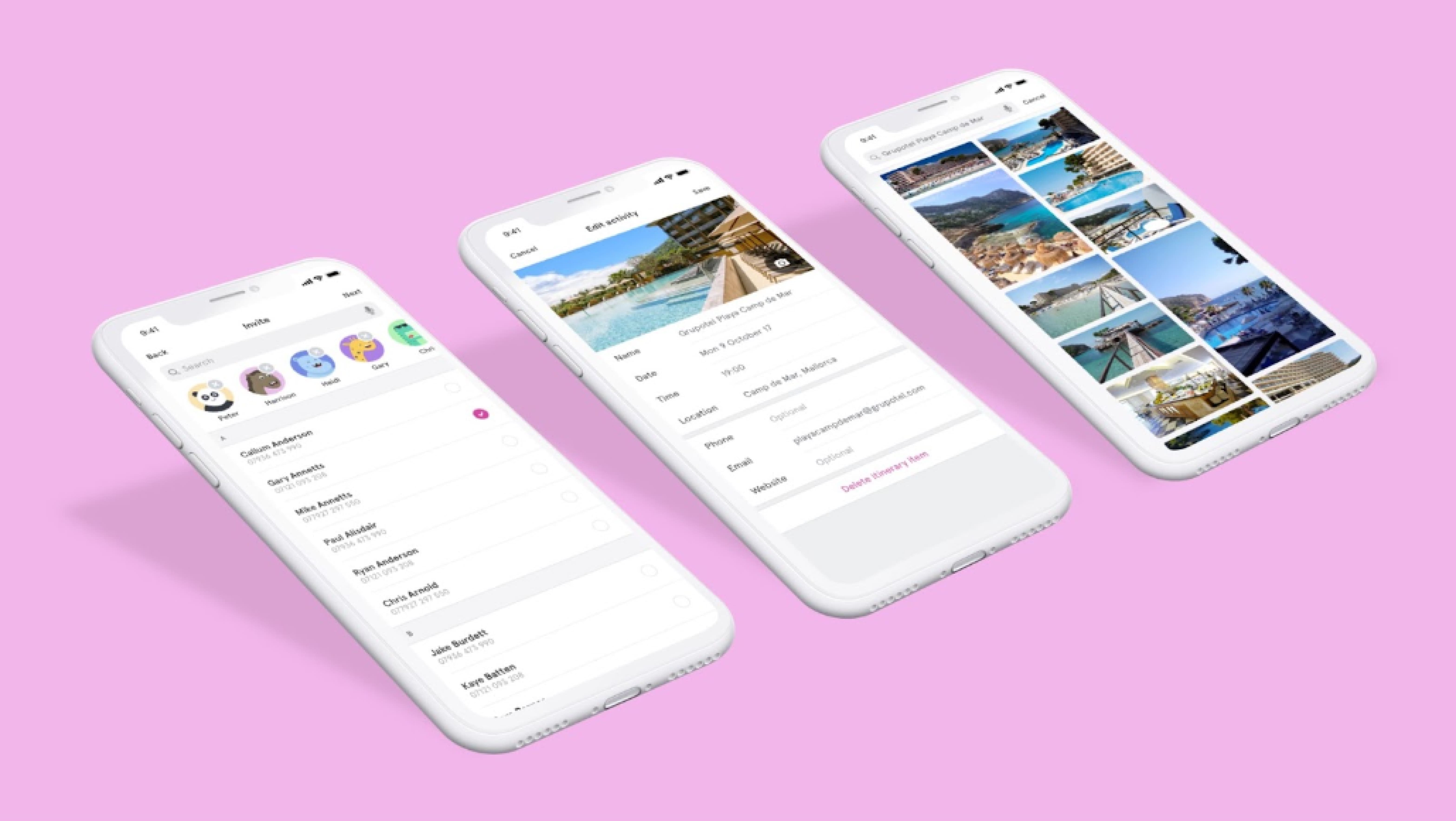 HEHA! travel app