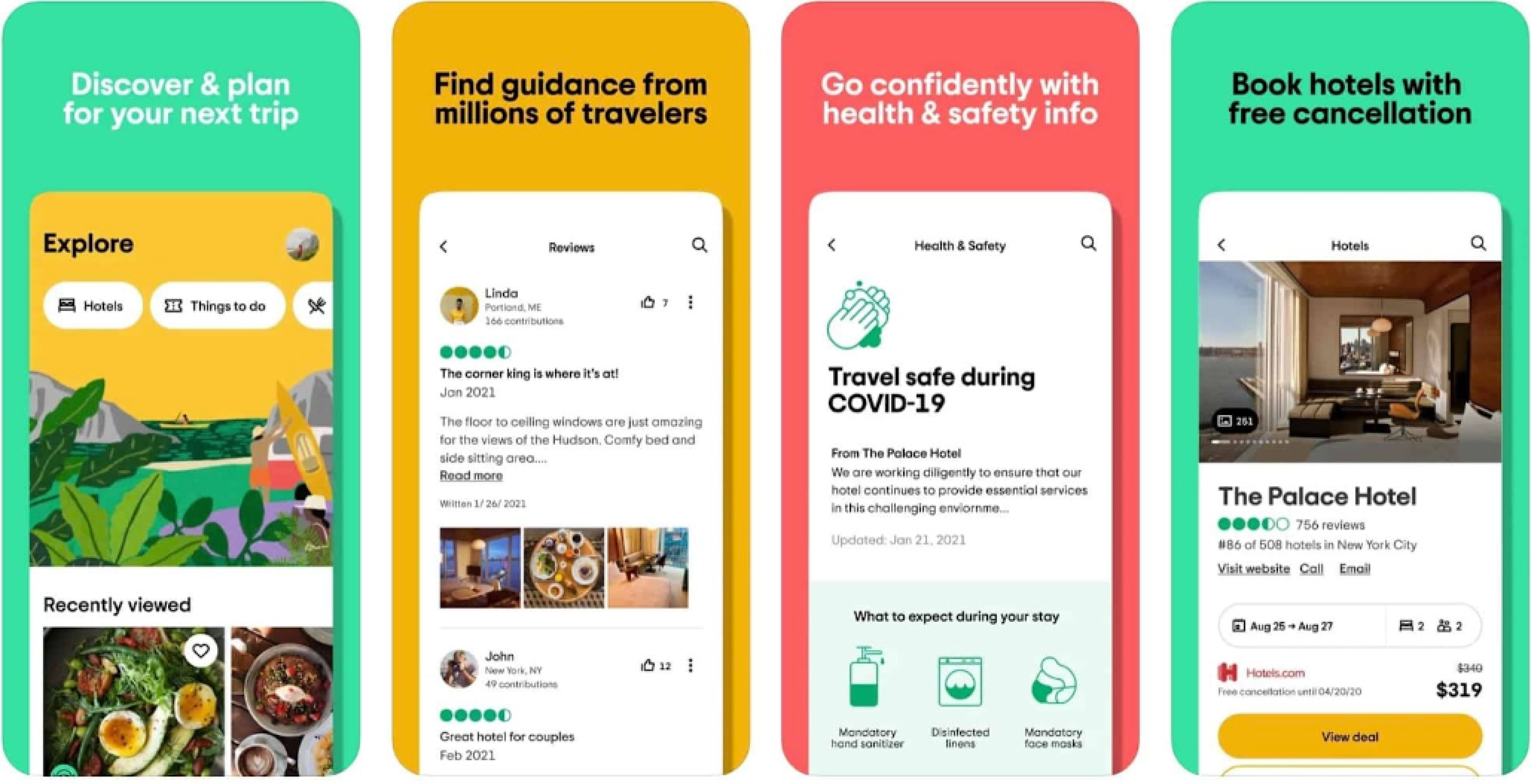 Tripadvisor travel app