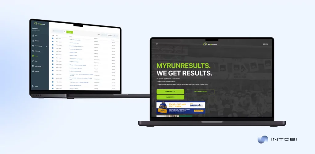 Intobi experience with MyRunResults