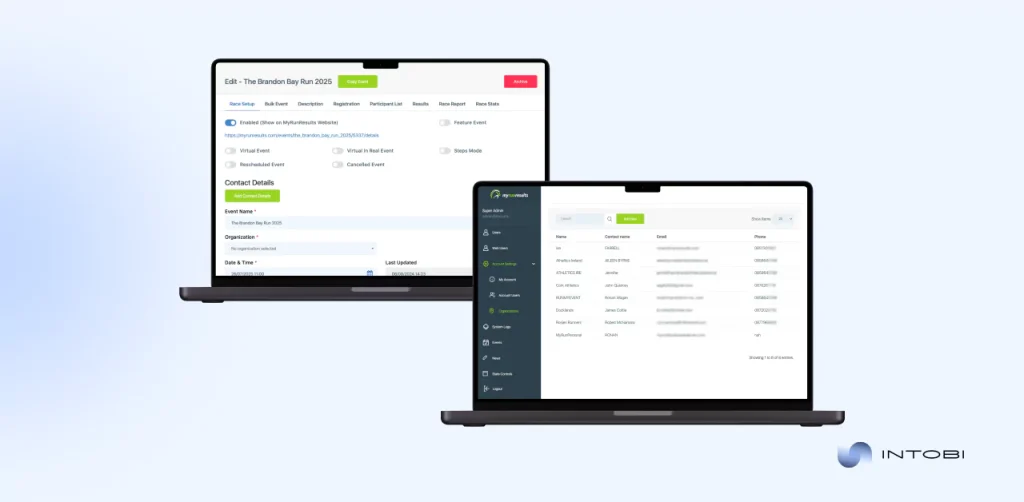 MyRunResults MVP development for startups