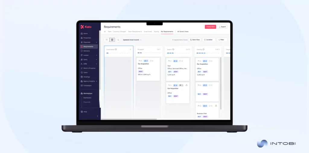 Kato TMS interface