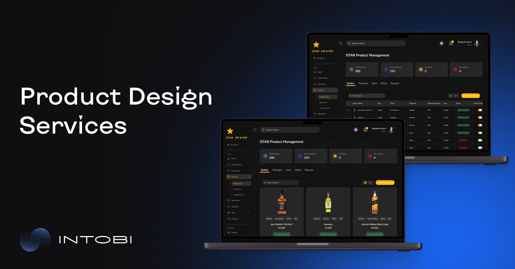 Product Design Services for Innovative Digital Products - Intobi