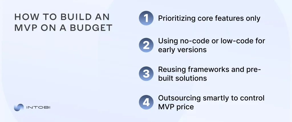 Smart ways to cut MVP development costs Cost-effective MVP development strategies