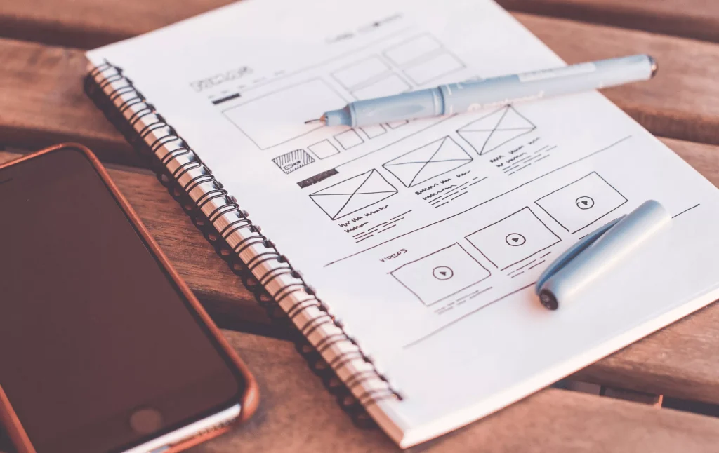 MVP Prototype Wireframe MVP prototype wireframe sketch